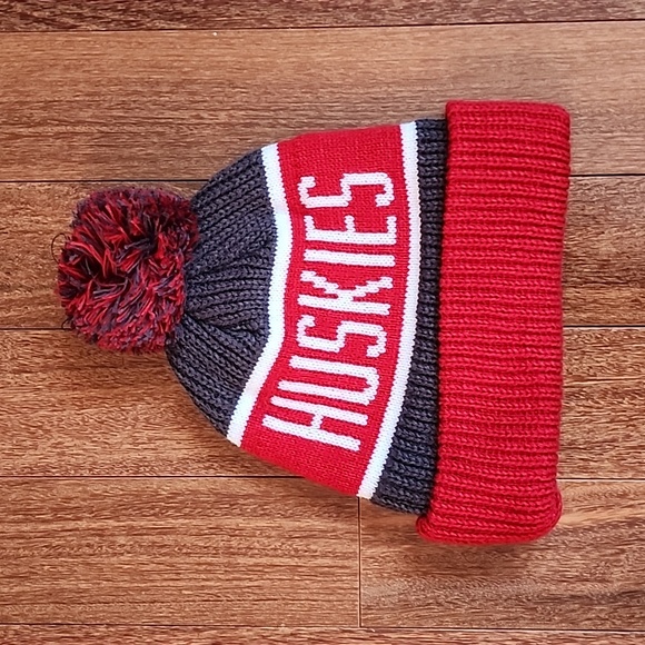 NIU Huskies Winter Hats NORTHERN ILLINOIS UNIVERSITY Men's Women's Kids - Picture 3 of 6